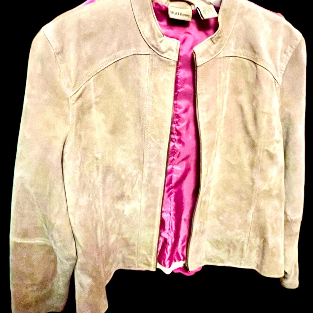Suede jacket by ruff hewn